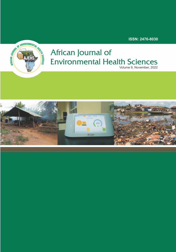 About us - African Journal of Environmental Health Sciences